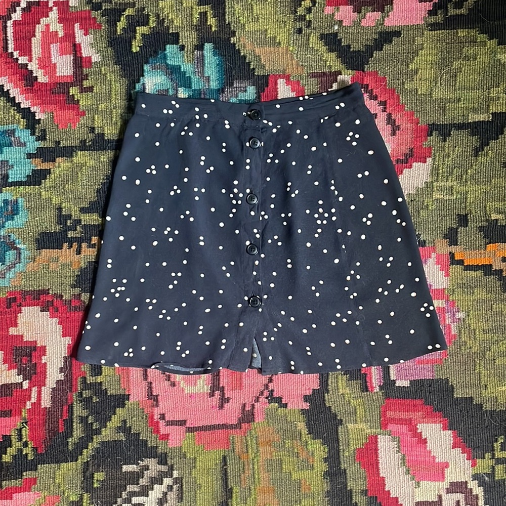 100% Viscose H&M Flared Mini Skirt